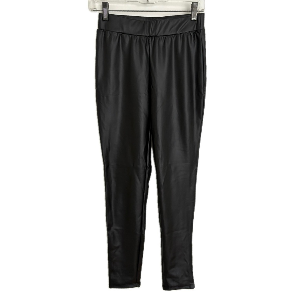 Miami Black Women's Faux Leather Pants